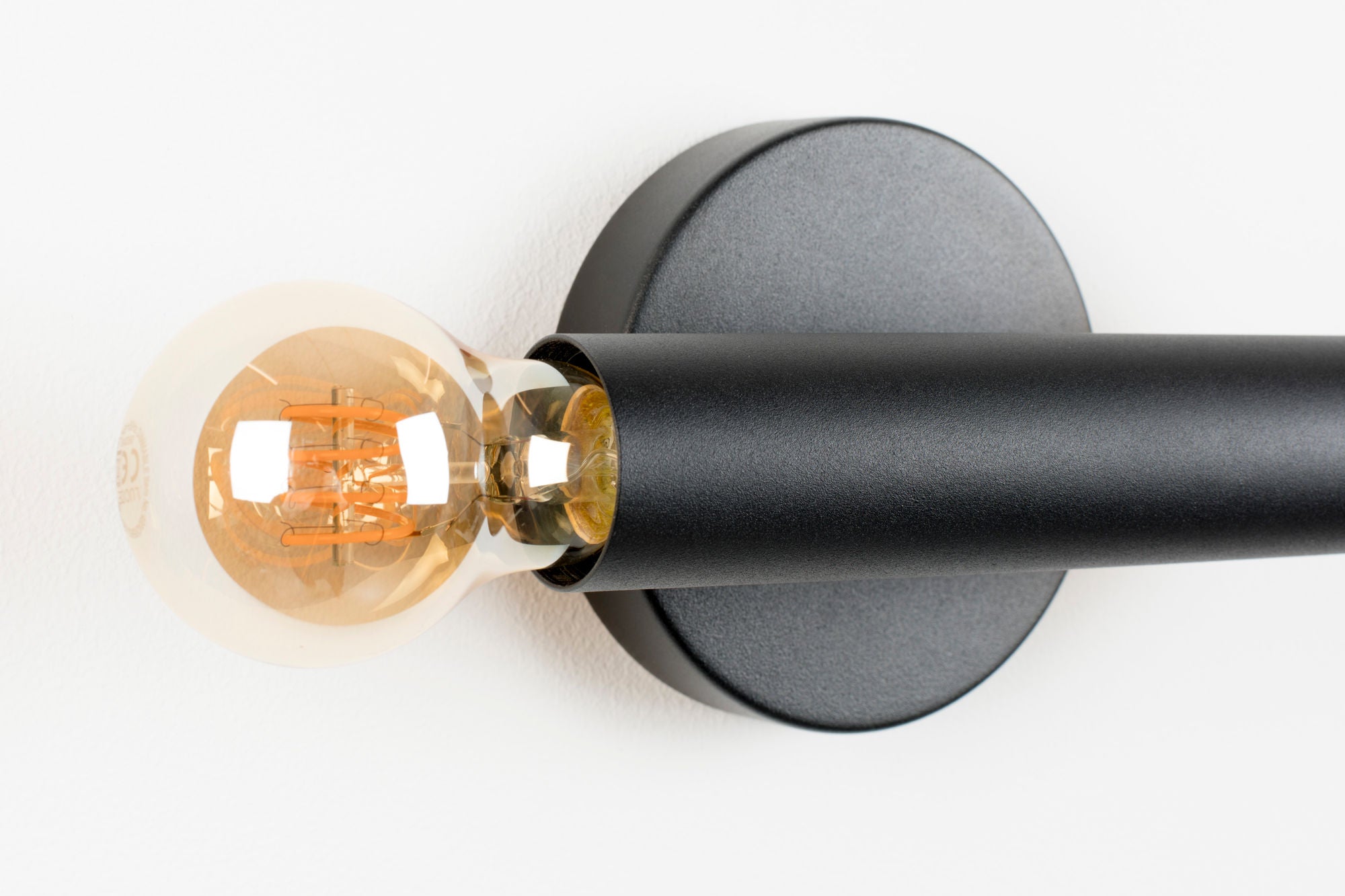 Zuiver Hawk Black Iron Wall Light
